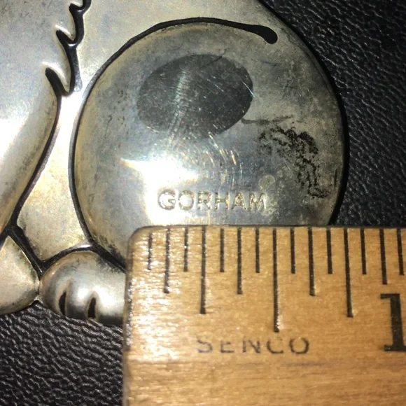 Gorham holiday kitty cat pendant/ Christmas ornament - Picture 15 of 16